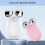 (White) Microcurrent Facial Device,Multifunctional Facial Massagers,Face Rollers Gift 3