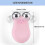 (White) Microcurrent Facial Device,Multifunctional Facial Massagers,Face Rollers Gift 5