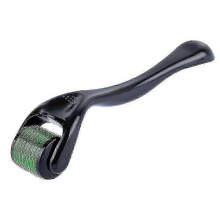 (3.0mm green wheel) Derma Roller, 540 titanium microneedle roller for facial wrinkles