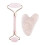 Gua Sha Massager Jade Roller Rose Style Daily Skincare Tool 1