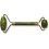 jade roller Facial Massager anti wrinkle thin face tool, two stones jade roller 1
