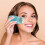 (BLUE) Roller Ice Roller Repeat Freezing Facial Massager Q 3