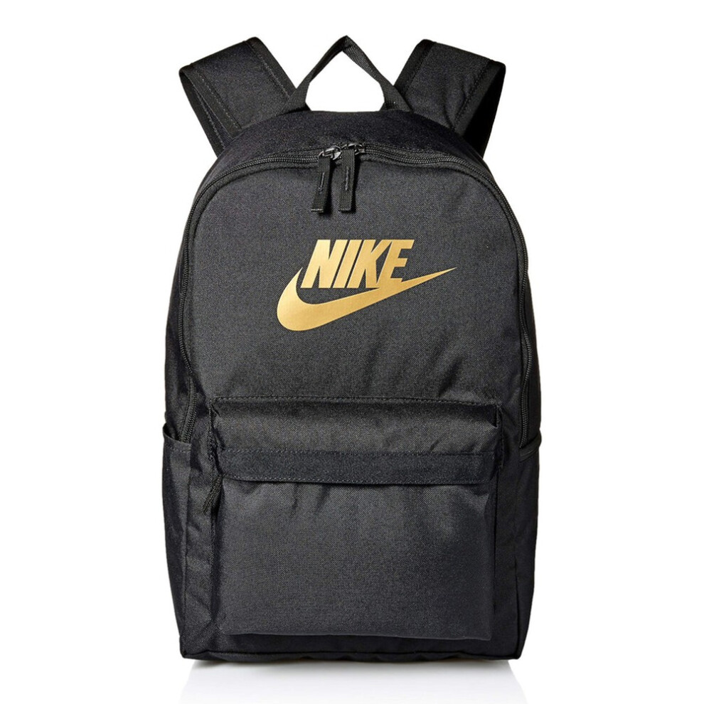 Nike (Ba5879-013) Mens Backpack Sports School Rucksack Black/White