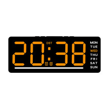 Réveil numérique LED avec affichage de la date et de la température