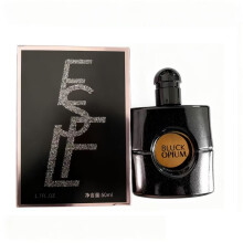 (Black opium 50ml) Women's Perfume, Men's Perfume, Fresh Floral & Woody Scent, Light Fragrance, Long Lasting