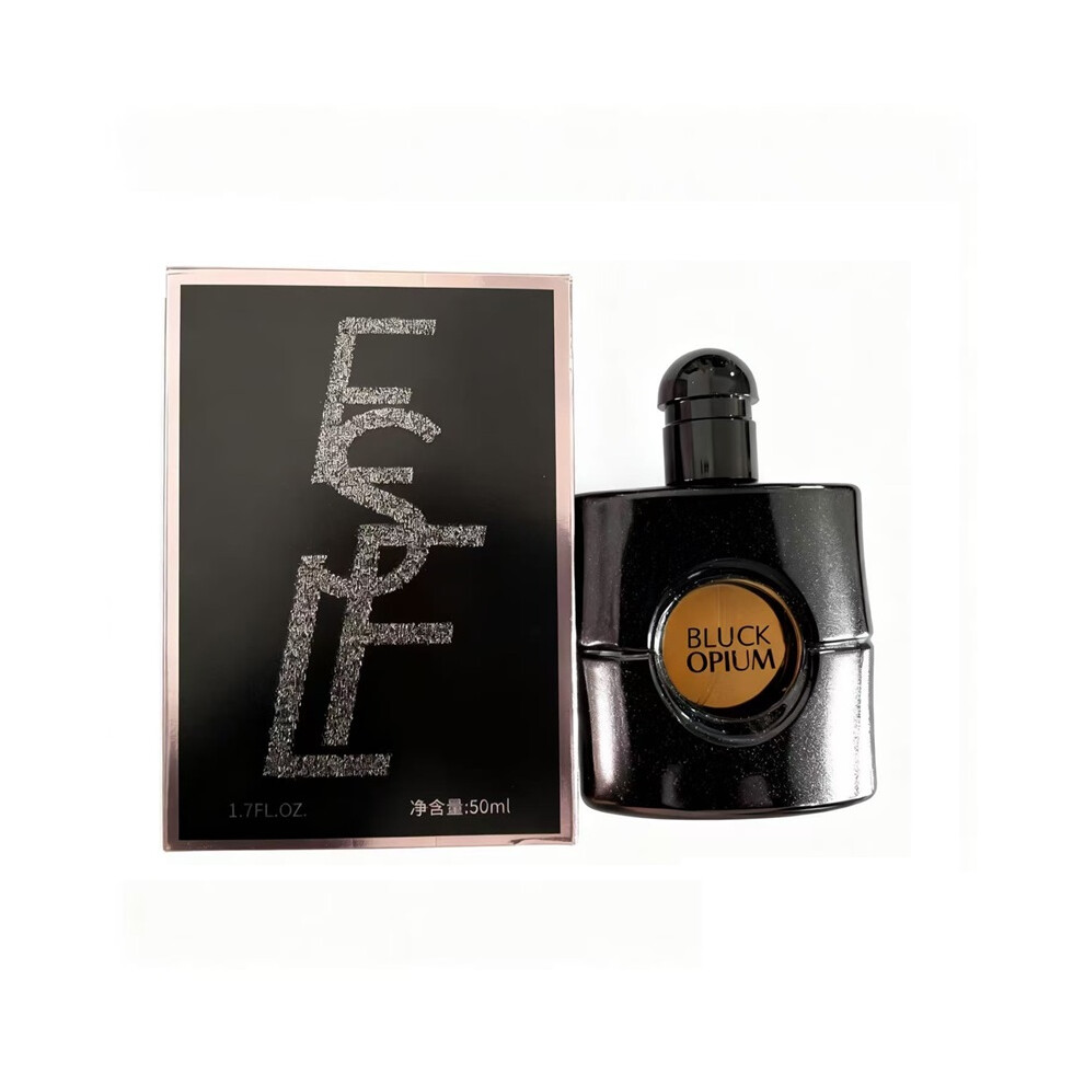 Kouyi Black/Light ( Opium 50Ml) Women's Perfume, Men's Perfume, Fresh Floral & Woody Scent, Fragrance, Long Lasting