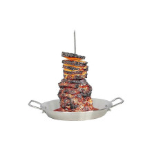 Horno para shawarma y tacos al pastor con diseño de brocheta vertical