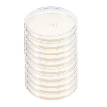 Petri Dishes with Nutrient Agar - Sterile 90x15mm for Microbiology 10Pcs