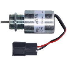 Électrovanne d'arrêt de carburant pour pelle mécanique Mitsubishi 12 V, accessoires pour pelle mécanique en acier A036-3175