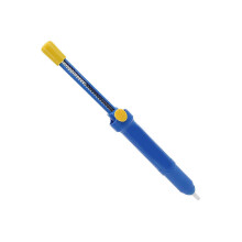 Handmatige soldeerafzuiger, krachtige, duurzame ABS-pomp voor het verwijderen van soldeerwerk, blauw