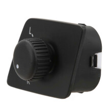 Bouton de commande de rétroviseur latéral 6Q1959565H, pièce de rechange en métal pour 9N 1.2 12V 2001/10‑2007/07