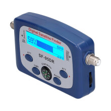 SF-95DR Draagbare LED digitale tv-satellietsignaalzoeker met kompas en elektronische zoemer 950-2150 MHz