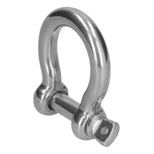 Schroefpenankerbeugel boogvormig 304 roestvrijstalen ketting-, staalkabelconnector hijsgereedschap 2 stuks M14