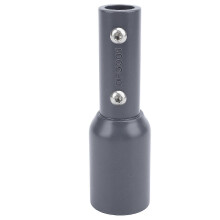 Satellietpaalmontageadapter van aluminiumlegering, buisadapter voor Starlink-antenne, standaard, bediend, hoogwaardig, grijs.