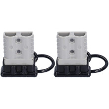 Stroomconnector 120A 600V Duurzaam Lichtgewicht Stevig Snelkoppeling Batterij Snelkoppeling Grijs