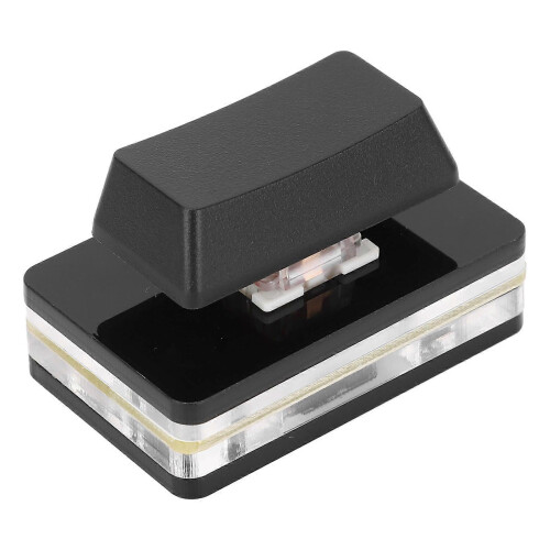 Programmable User Defined USB Button Single Keyboard Switch OSU Keypad RGB Mechanical Red Switch Type C Wired Customized Shortcut Key for Gaming Black