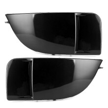 Set van twee mistlampbehuizingen voor Subaru Impreza STI WRX 04-05, glanzend zwart.
