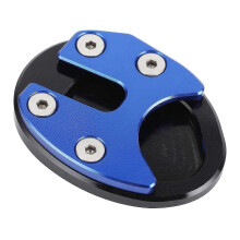Extension de béquille latérale pour moto, coussinet d'extension adapté pour SYM MAXSYM TL500 2019 – 2020, bleu