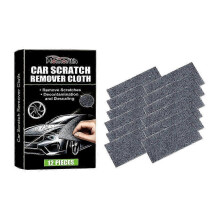 Nano Sparkle Cloth for Vehicle Paint, 12Pcs Scratch Remover Kit for Cars