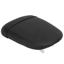 Asiento de pasajero de motocicleta de cuero sintético negro, repuesto para Suzuki K8