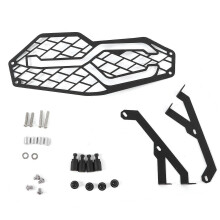 Vervangende beschermkap voor de koplampgrille van de F750GS 2018-2019, gemaakt van aluminiumlegering met zwart gaas.