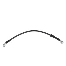 Latiguillo de freno y embrague para motocicleta, tubo de acero con aislamiento térmico, PVC negro, universal, 40 cm/15,7 pulgadas.