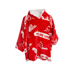 Liverpool FC Childrens/Kids We are Liverpool Fleece Oversized Blanket Hoodie