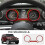 Instrument bezel for 2018 JL dashboard panel trim cover 5