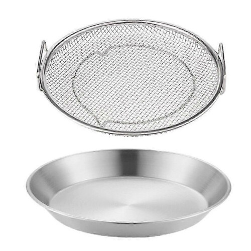 Ölfilterschale für Grills mit rostbeständigem Stahlgewebe 1
