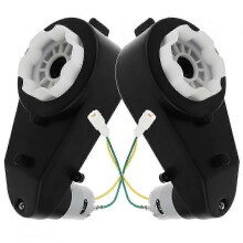 Motores de CC RS555 de 24 V y 40000 RPM (2 unidades) para ruedas de coches de juguete eléctricos para niños (modelo europeo).