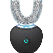 5 Modes 360 Automatic Sonic Electric Toothbrush, USB Rechargeable with 8 Brush Heads & Portable Case