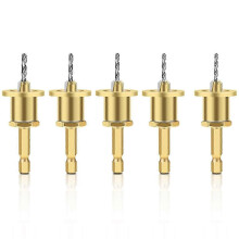 Adjustable Alloy Hexagonal Shank: Countersink Drill, Step Drill & Self-Tapping Screw