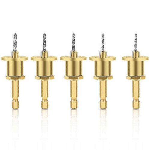Adjustable Alloy Hexagonal Shank: Countersink Drill, Step Drill & Self-Tapping Screw