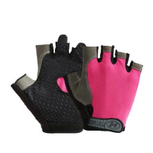 (B Pink627) Sports Fitness Half-finger Gloves Hand Protection Non-slip Breathable Cycling Gloves Outdoor Hunting Climbing Gloves M/L/XL