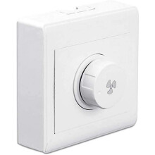 Stufenloser Drehzahlregler-Wandschalter (220 V, 10 A) für 15–300 W Deckenventilatoren, Typ 86