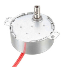 12V CCW 5-6RPM 4W AC Synchronous Turntable Motor, 50-60Hz
