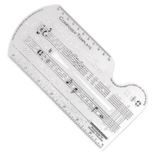 Music Composition Stencil Ruler-Song Writer's Composing Template, Music Accessories