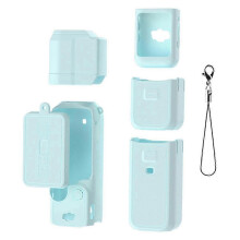 Silikon-Schutzhüllen-Set: Gehäusehülle, Objektivdeckel, Griffhüllen für 3 B