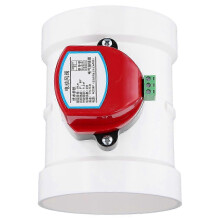 220VAC PVC Check Valve Air Duct Volume Controller - 110mm Plastic Motorized Damper for Ventilation Pipe