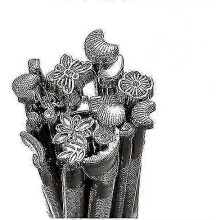 DIY-Stempelset für Lederarbeiten – 20 Stempelkissen in Spezialformen