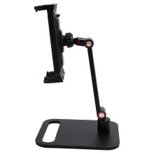 360 Swivel Adjustable Portable Monitor Stand & Tablet Holder with Desktop Clamp, Compatible with Tablet A