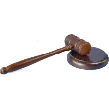 European Premium Wooden Gavel with Sound Block for Judge, Lawyer, Auction, Business, Student