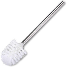 Stainless Steel White Replacement Toilet Brush Head for European Market