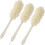 Cepillo de ducha de malla de nailon suave con mango largo 1