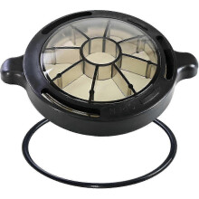 Replacement Pool Pump Lid-Upgraded Basket Cover Compatible with Splapool Pureline Deluxe, Fits 0.75hp, 1hp, 1.5hp Pumps with O-Ring
