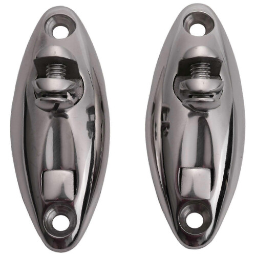 316 Stainless Steel Quick Release Bimini Top Swivel Hinge Deck Side Mount