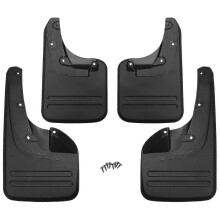 Toyota Hilux Vigo 2005 - 2014 4x Spatborden voor en achter, kunststof, directe montage met bouten
