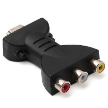 Hdmi-compatible Male To 3 Rca Female Composite Av Audio Video Adapter Converter For Tv