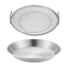 Ölfilterschale für Grills mit rostbeständigem Stahlgewebe