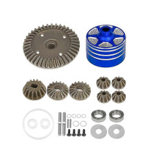 22049 RC Car Differential Gear with Shell Kit for 39T XV02/TT02/MB01/BT01/XM01 Upgrade